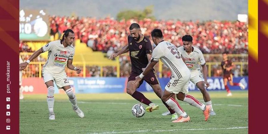 Hasil Liga 1 2022-2023 - Hansamu Yama Hampir Cetak Gol Bunuh Diri, Hanno Behrens Selamatkan Persija Jakarta dari Kekalahan Lawan PSM