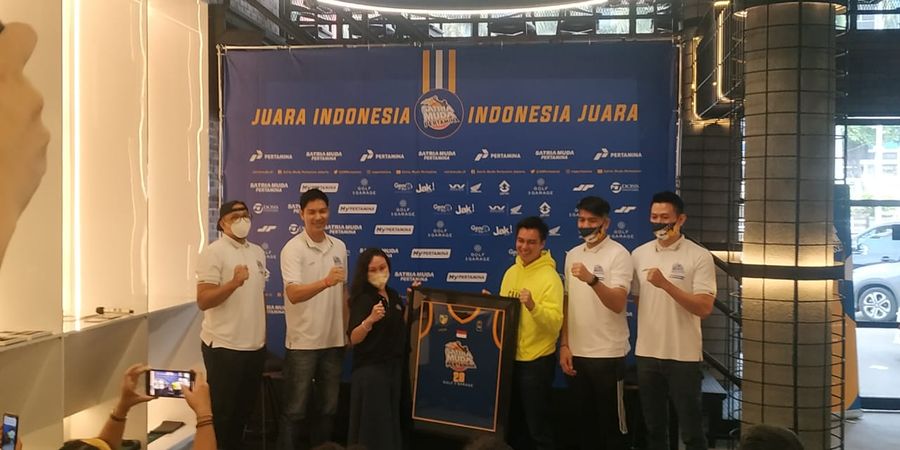 Aura Semangat Satria Muda Pertamina Hadapi Amartha Hangtuah di Play-off IBL 2022