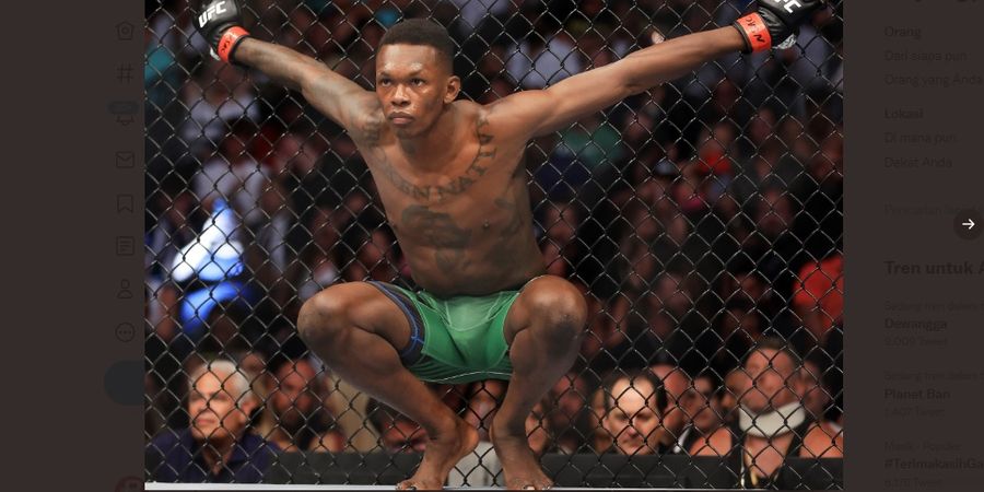 UFC Paris - Pemenang Bisa Ditebak, Israel Adesanya Anggap Laga Dayang Kurang Menarik