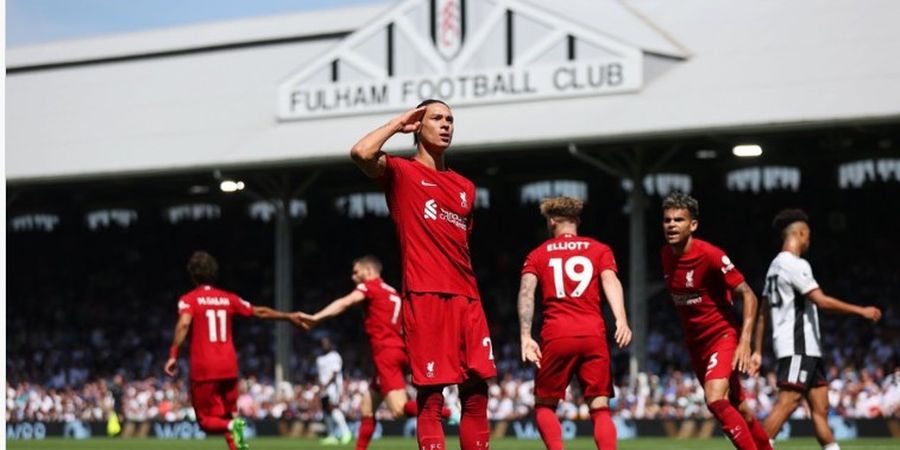 Hasil Liga Inggris - Gol Cantik Darwin Nunez Bawa Sejarah, Mohamed Salah Selamatkan Muka Liverpool