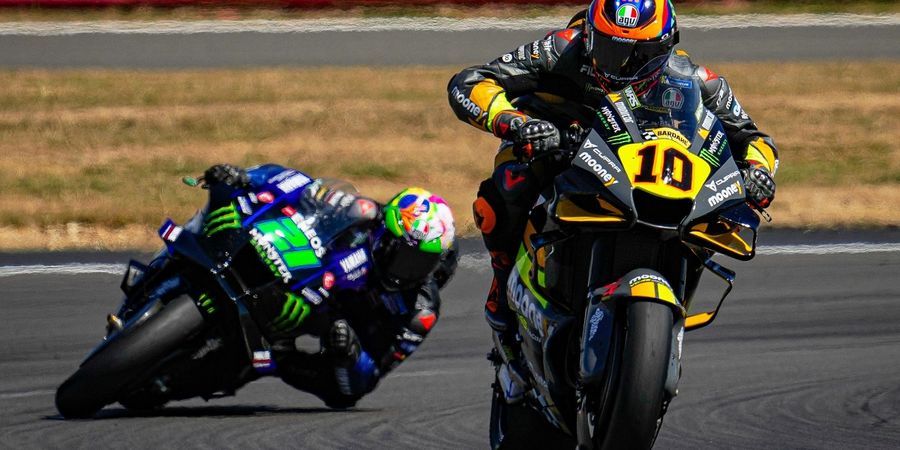 Adik Valentino Rossi Akui Sudah Gagal sejak Awal MotoGP Inggris 2022