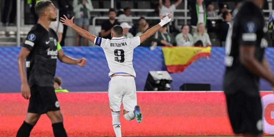 Cetak Gol di Piala Super Eropa, Karim Benzema Tidak Ada Penggantinya