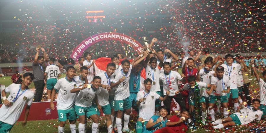 Kalahkan Vietnam, Timnas U-16 Indonesia Juara Piala AFF U-16 2022