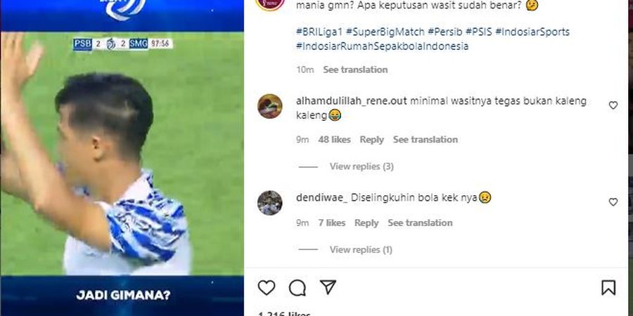 Penjelasan soal Gol Lemparan ke Dalam Langsung Alfeandra Dewangga Dianulir ke Gawang Persib