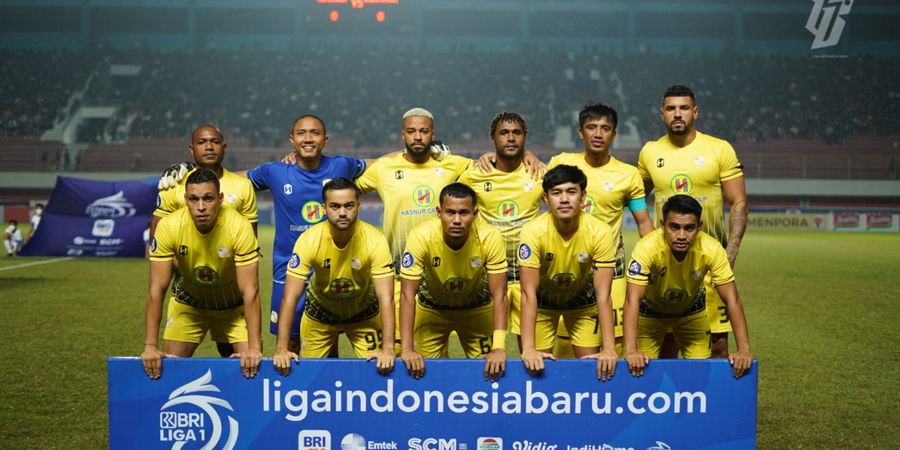 Hasil Liga 1 2022-2023 - Tampil Pincang, Barito Putera Tertinggal atas Bali United pada Babak Pertama