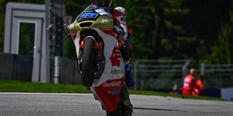 Hasil Moto2 Austria 2022 - Duo Honda Terdepan, Pembalap Thailand Ancam Ai Ogura hingga Akhir