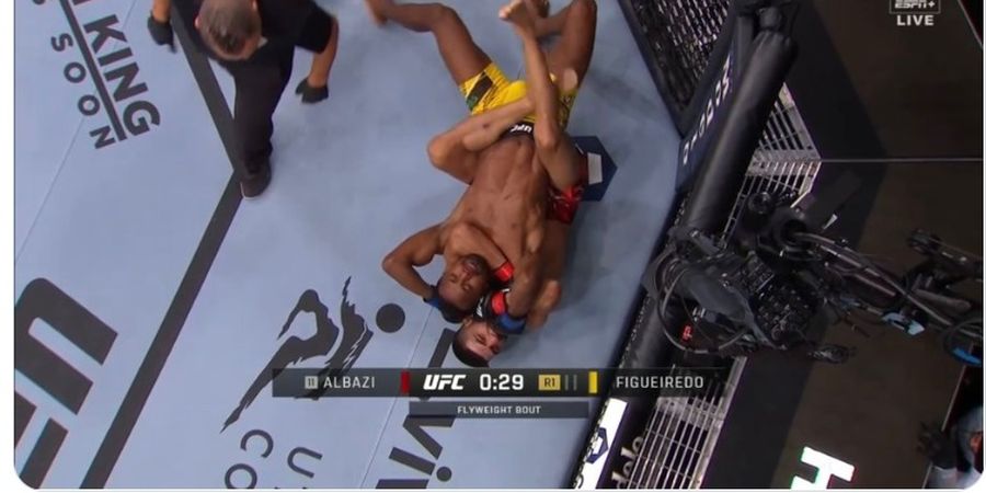 Hasil UFC 278 - Adik Deiveson Figueiredo Tidak Sesakti Kakak, Kalah Dikunci dalam 1 Ronde 