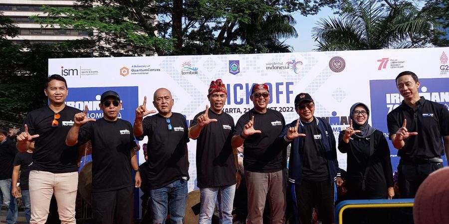 IRONMAN 70.3 Lombok 2022, Lomba Triathlon asal Amerika Serikat yang Uji Daya Tahan dan Mental