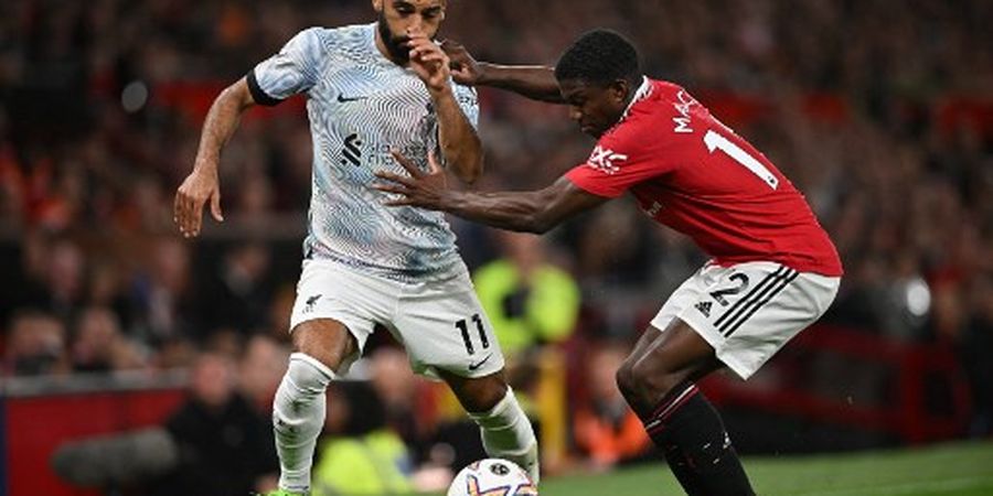 Catat Rekor di Laga Man United Vs Liverpool, Ada Mohamed Salah di Kantong Tyrell Malacia