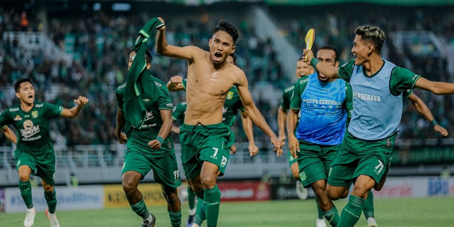 Persebaya Menang Dramatis Atas PSIS, Aji Santoso Puji Tendangan Spektakuler Marselino Ferdinan