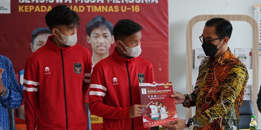 UMY Beri Beasiswa Gratis Kuliah untuk Dua Pemain Timnas U-16 Indonesia Asal Jogja