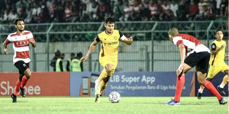 Hasil Liga 1 2022/2023 - Halauan Andy Setyo Dituai Malik Risaldi, Persikabo 1973 Dibekuk Madura United dan belum Keluar dari Tren Negatif