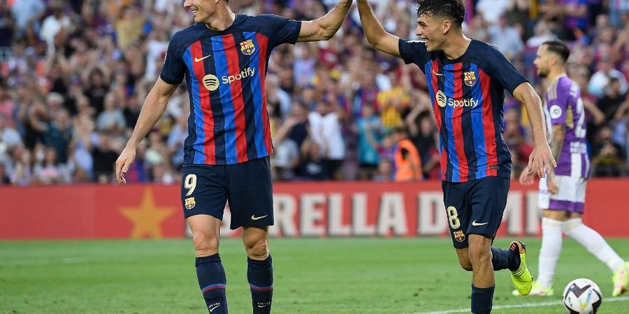 Lihat Gol Backheel Robert Lewandowski, Fan Barcelona Jadi Teringat Sahabat Lionel Messi