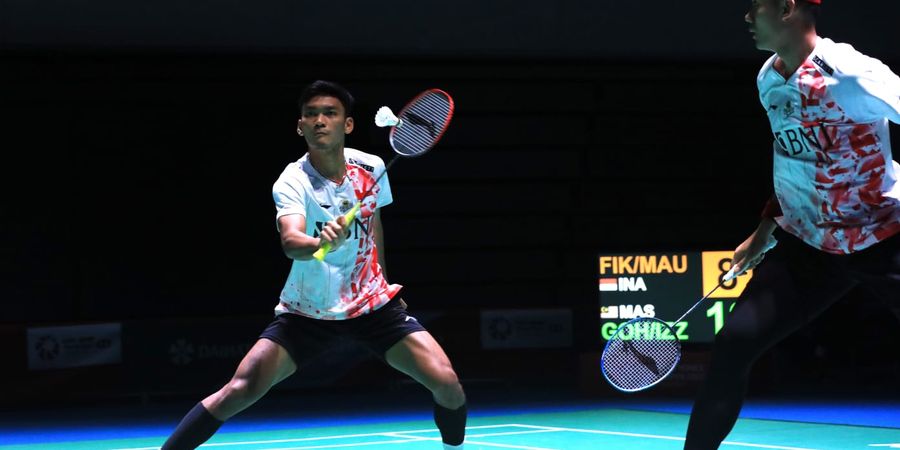 Japan Open 2022 - Hilang Fokus di Poin Krusial Bikin Fikri/Bagas Merana