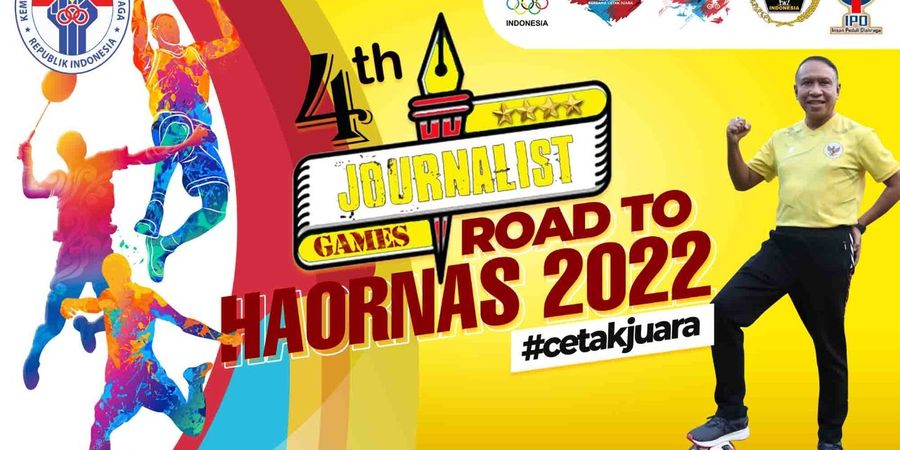 Sambut Haornas, Journalist Games 2022 Digelar