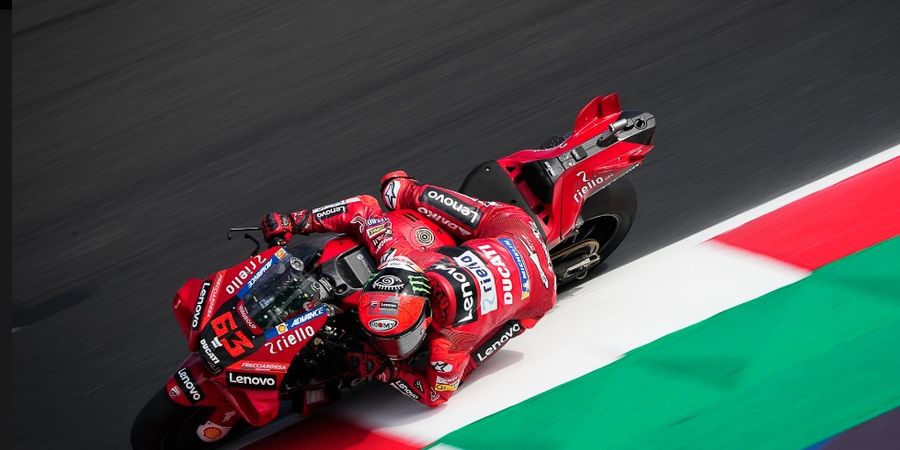 Hasil MotoGP San Marino 2022 - Finis Pertama Lagi, Bagnaia Cetak 4 Kemenangan Beruntun