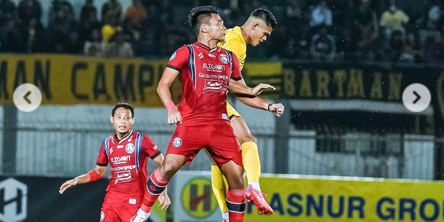 Hasil Liga 1 2022-2023 - Arema FC Hanya Mampu Menahan Imbang Barito Putera