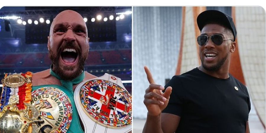 Duel Tyson Fury dan Anthony Joshua Terakbar di Kelas Berat, Ini Alasannya