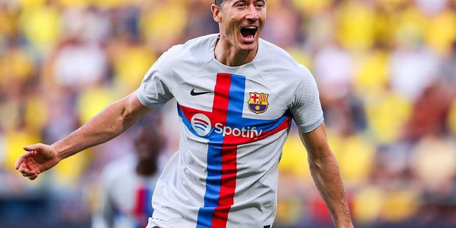 Hasil Liga Spanyol - Lewandowski Cetak Gol 8 Menit dari Bangku Cadangan, Barcelona Menang Besar dan Putus Kutukan Kontra Cadiz