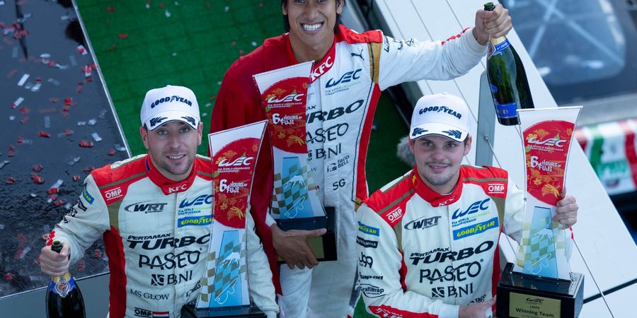 Sean Gelael Senang Sukses Penuhi Janjinya dengan Raih Podium di WEC  Fuji, Jepang