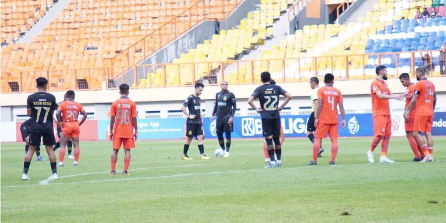 Hasil Liga 1 - Kompak Lanjutkan Puasa Kemenangan, Bhayangkara FC Tahan Imbang Borneo FC