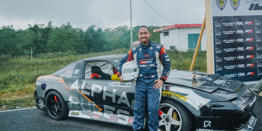 Danny Ferdito Ungkap Resep Bisa kembali Podium 1 di Indonesian Drift Series Putaran Ketiga