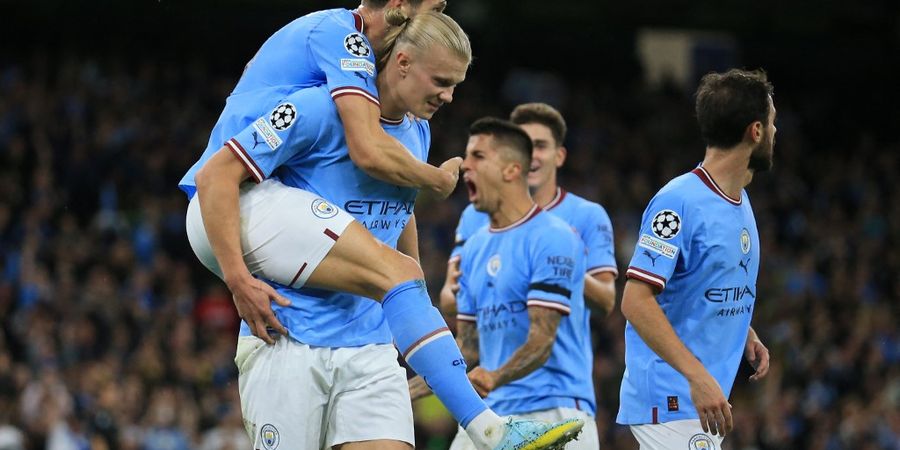 Hasil Liga Champions - Erling Haaland Pahlawan, Manchester City Comeback Lawan Dortmund