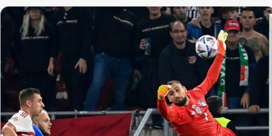 Momen Gianluigi Donnarumma Lakukan Tiga Penyelamatan dalam Waktu 6 Detik, Pelatih Hongaria Sampai Terkagum-kagum