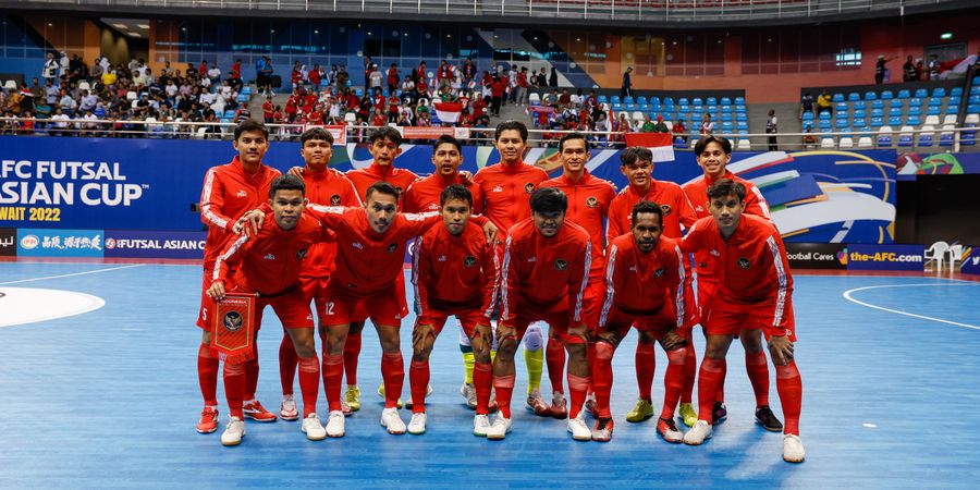 Kualifikasi Piala Asia Futsal 2024 - Menang Telak Atas Makau, Timnas Indonesia Pimpin Klasemen Sementara Grup B