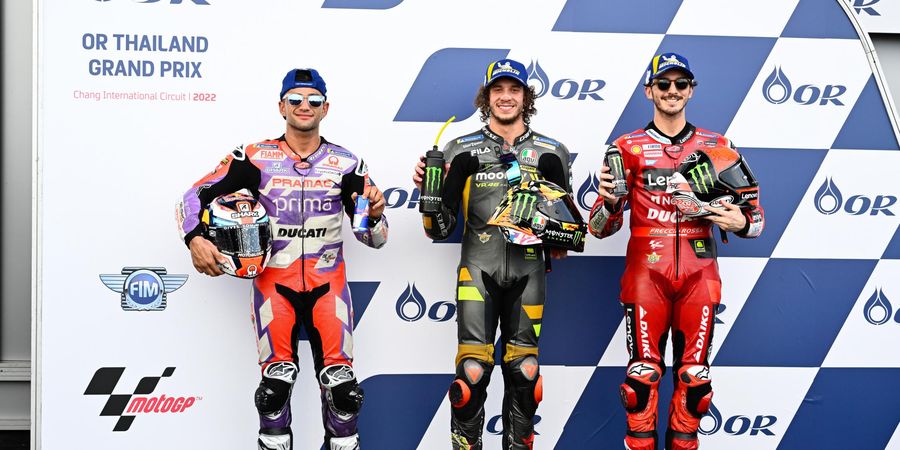 Jadwal MotoGP Italia 2023 - Diwarnai 2 Pembalap Tuan Rumah dengan Jarak 1 Poin