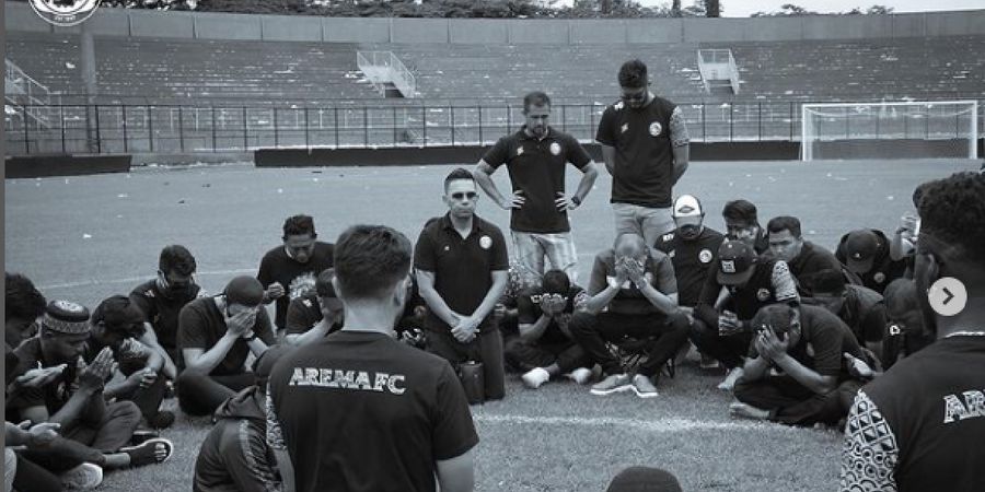 Pemain Arema FC Akan Hadiri Sesi Pendampingan Psikologis Pasca Tragedi Kanjuruhan, Javier Roca: Kita harus Bangkit!