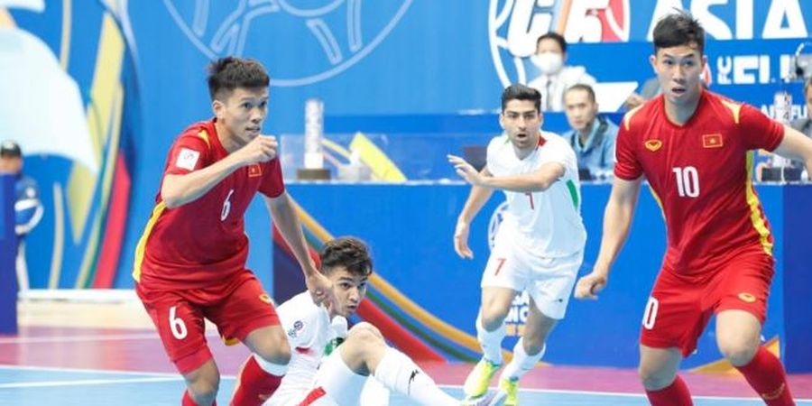 Hasil Piala Asia Futsal 2022 - Lebih Buruk dari Timnas Futsal Indonesia, Vietnam Dihajar Iran 1-8