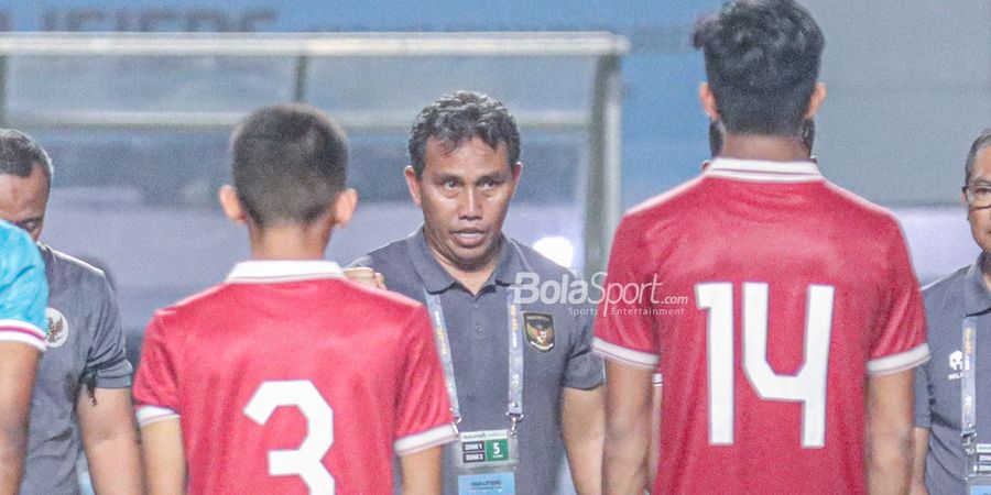 Peluang Lolos Kualifikasi Piala Asia U-17 2023 Terbuka Lebar, Bima Sakti Tegur Pemainnya seperti Shin Tae-yong