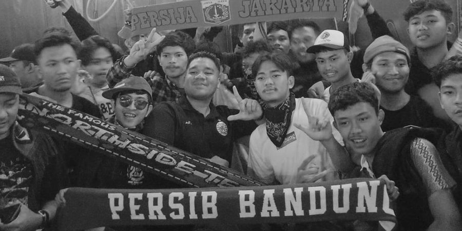 Merinding, Kehangatan The Jakmania dan Viking di Bandung      