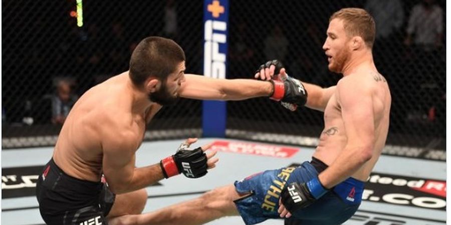 Bahas Siasatnya di UFC 286, Justin Gaethje Kuak Alasan Tak Mau Duel Bawah Lawan Khabib