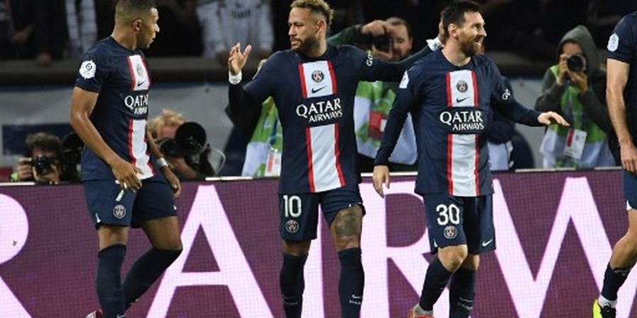 Hasil Liga Prancis - Tendangan Messi Dihalangi 11 Pemain, Gol Neymar Menangkan PSG Vs Marseille