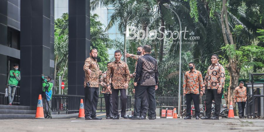 FIFA Datang, Pengamanan di Kantor PSSI Terpantau Ketat