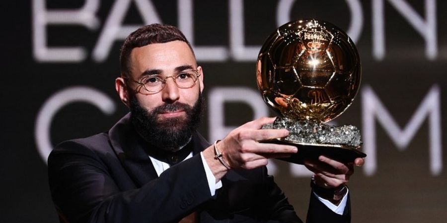 Karim Benzema Raih Ballon d'Or, Real Madrid Resmi Sejajar dengan Barcelona dan Tinggalkan AC Milan serta Manchester United