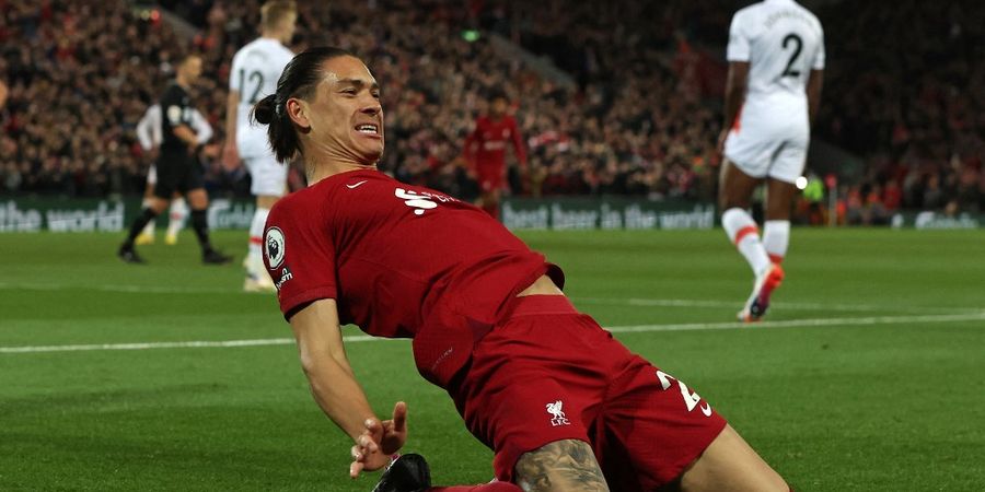 Hasil Liga Inggris - Darwin Nunez Cetak Gol Kandang Perdana, Penalti West Ham Gagal, Liverpool Teruskan Rangkaian Kemenangan