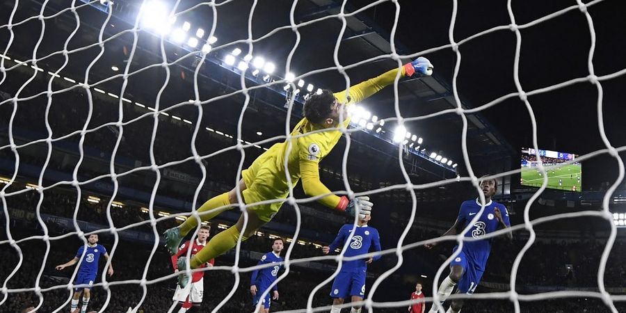 Total 21 Penyelamatan, Kepa Arrizabalaga Bersinar saat Chelsea Vs Manchester United