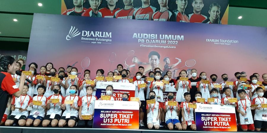 Audisi Umum PB Djarum 2022 - 51 Peserta Lolos ke Fase Karantina di Kudus