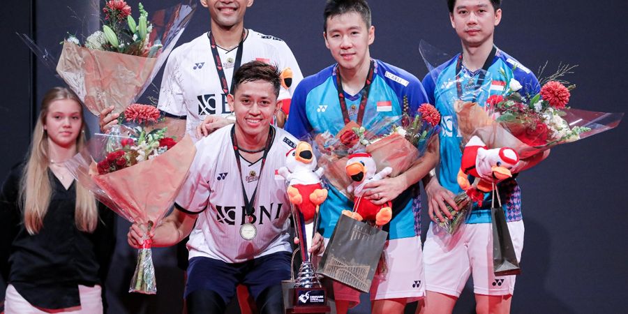 Final Denmark Open 2022 - Marcus/Kevin Kalah Mujur, Final Pertama Hancur di Tangan Fajar/Rian