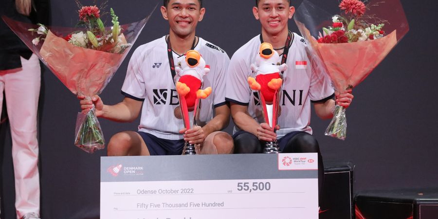 Denmark Open 2022 - Amankan Gelar Juara, Fajar/Rian Tak Ingin Terlena