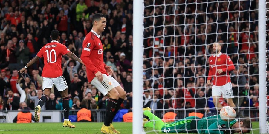 Hasil Liga Europa - Cristiano Ronaldo Cetak Gol setelah 81 Menit, David de Gea Nganggur, Man United Hajar Sheriff