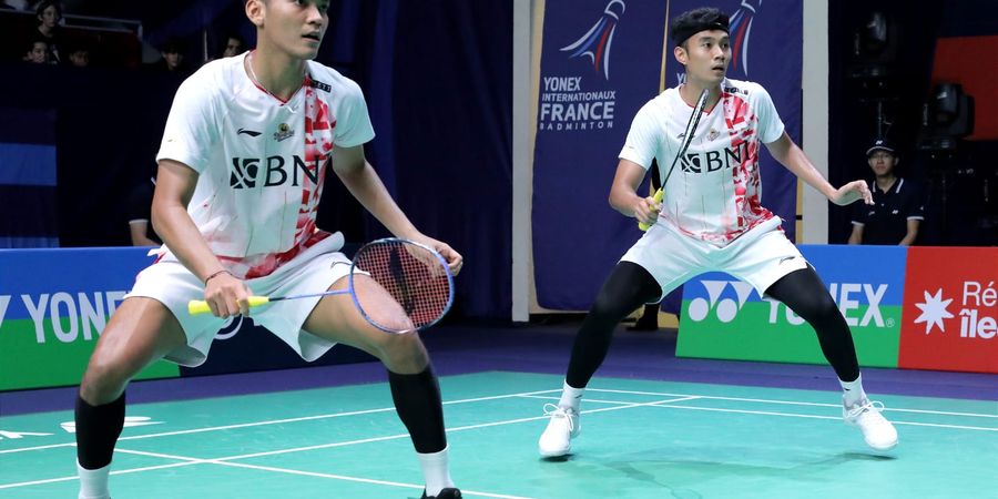 French Open 2022 - Kunci Fikri/Bagas Segel Tiket ke Perempat Final