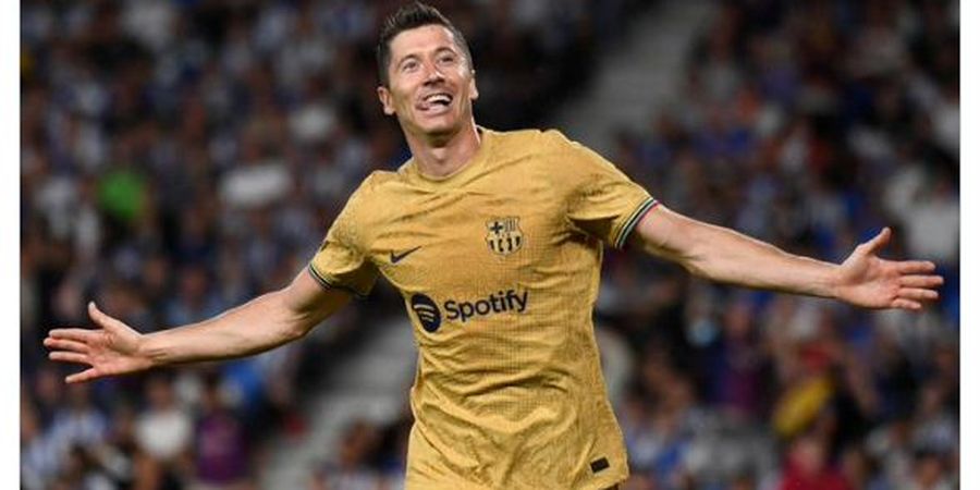 Hasil Liga Spanyol - Diwarnai 2 Gol Dianulir  dan Gol Larut Robert Lewandowski, Barcelona Menang Dramatis atas Valencia