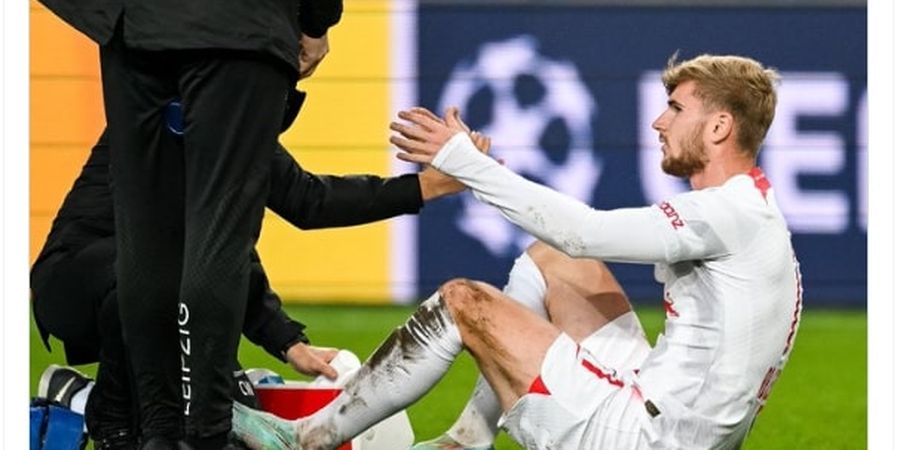 PIALA DUNIA - RESMI, Timo Werner Absen Bela Timnas Jerman di Qatar karena Cedera Robek Ligamen