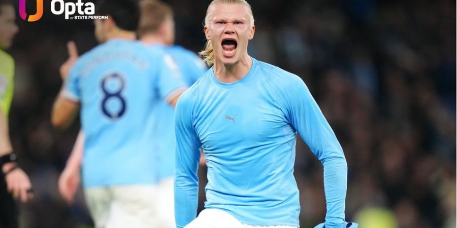 Ngeri! Erling Haaland Bisa Cetak 62 Gol di Liga Inggris dan Pecahkan Rekor 95 Tahun Lalu