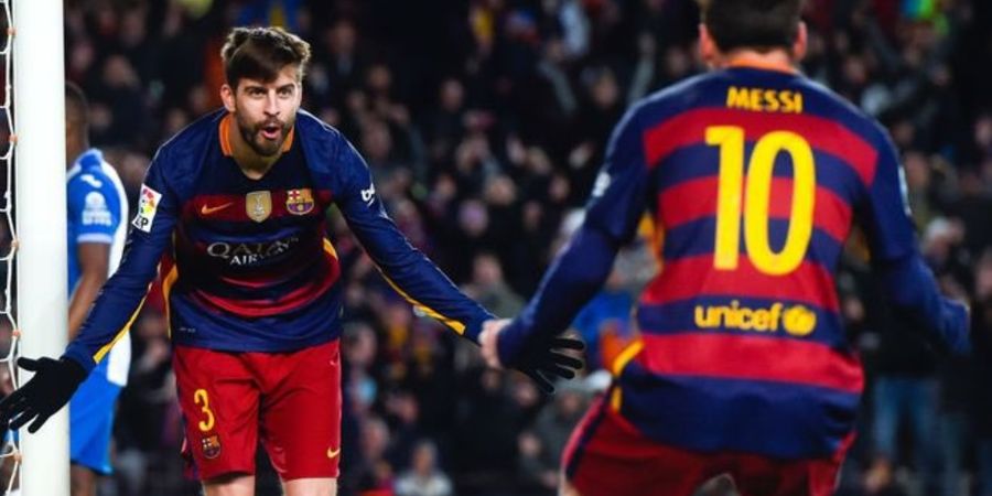 Saat Eks Rekan dan Pelatih Kirim Ucapan untuk Pique, Lionel Messi Masih Tetap Bungkam