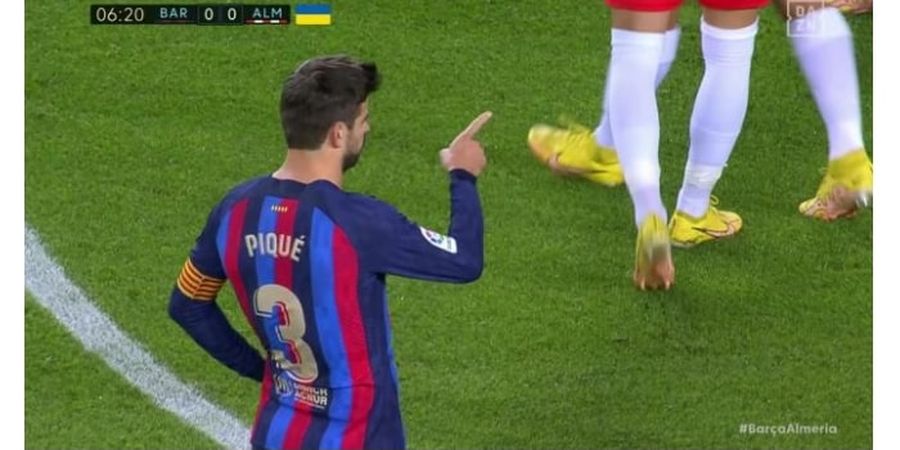 Barcelona Vs Almeria - Gerard Pique Tolak Nendang Penalti di Laga Perpisahan, Eksekusi Lewandowski Malah Gagal